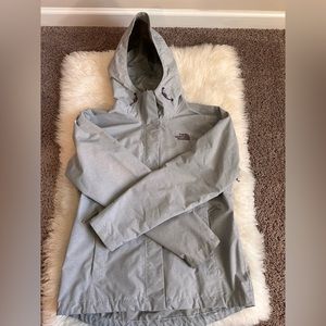 North face rain coat